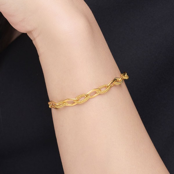 텍스쳐 케이블 체인 팔찌 요약정보 및 구매